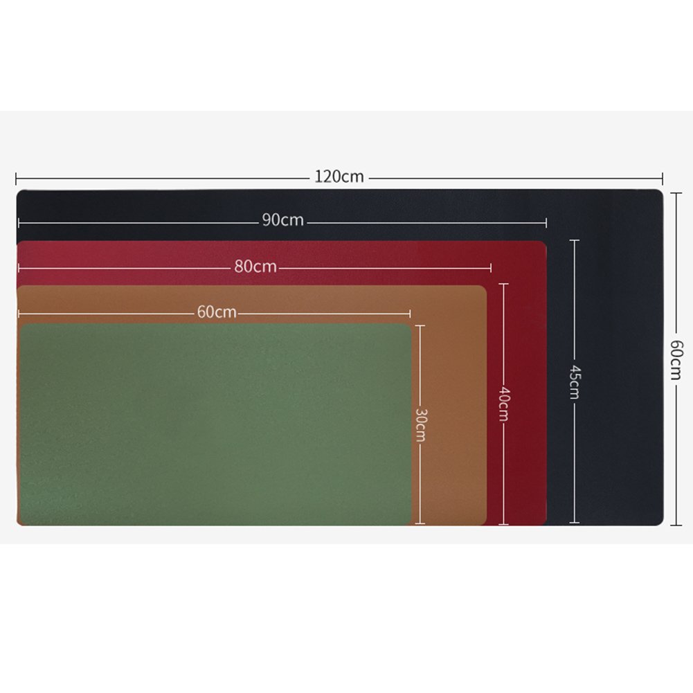 Premium PU Leather Desk Pad Protector - 31.4