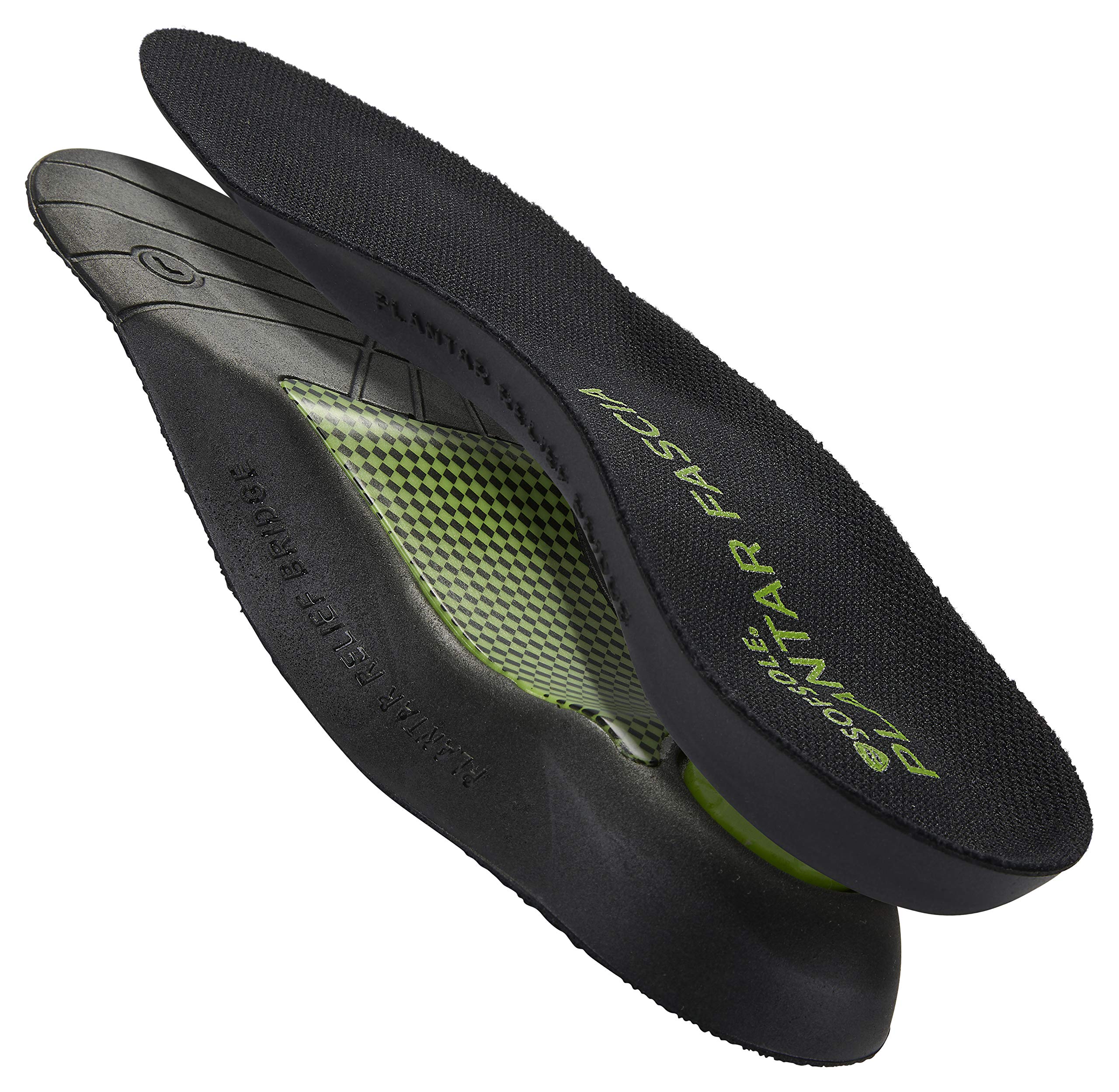 Sof Sole Men's 3/4 Length Gel Shoe Insoles - Plantar Fasciitis Support & Pain Relief - Comfort Cushion for Running, Walking & Work Shoes (Arch Support Orthotic Inserts)