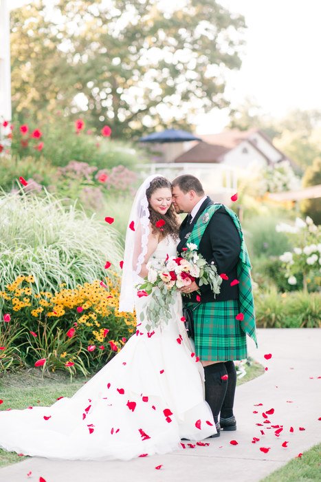 Romantic Scottish Wedding Dress – Elegant Lace Gown for Brides | Perfect for Traditional & Celtic Weddings