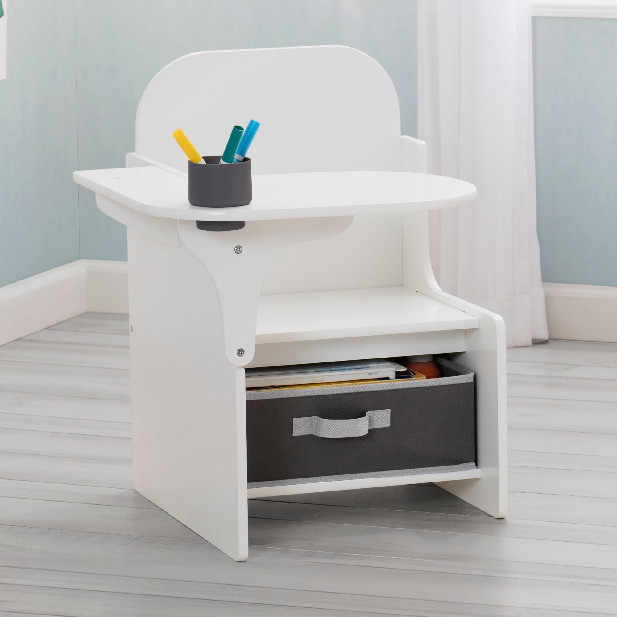Adjustable MySize Chair Desk for Kids & Adults - Ergonomic Study & Workstation for Home, Office & School - Perfect for Remote Learning & Workspace Setup