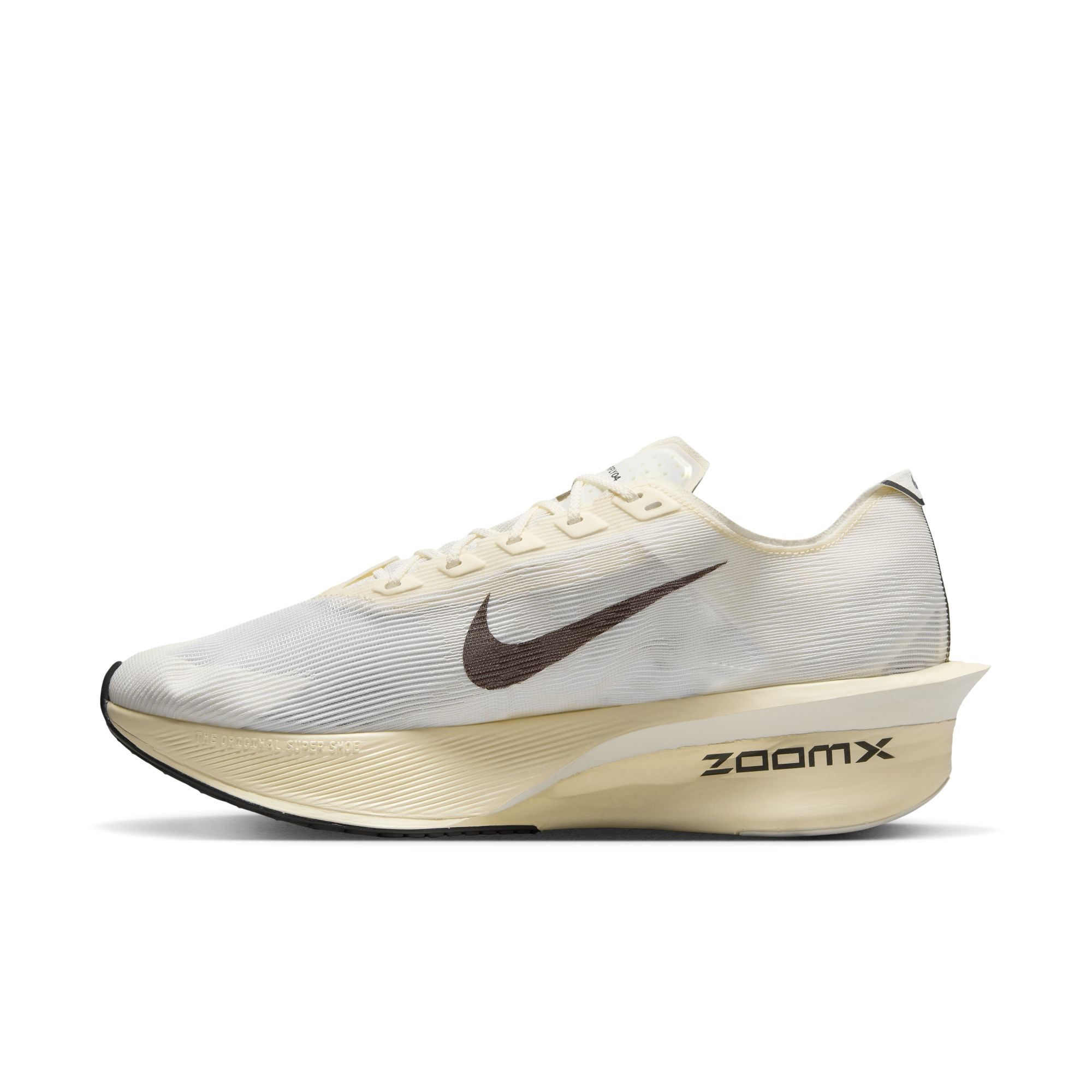 **Nike Men's Vaporfly 4 Running Shoes - Jakob Ingebrigtsen Edition (Sail/Medium Ash Metallic Gold Grain Phantom) - Lightweight Racing Sneakers for Marathon & Road Running**