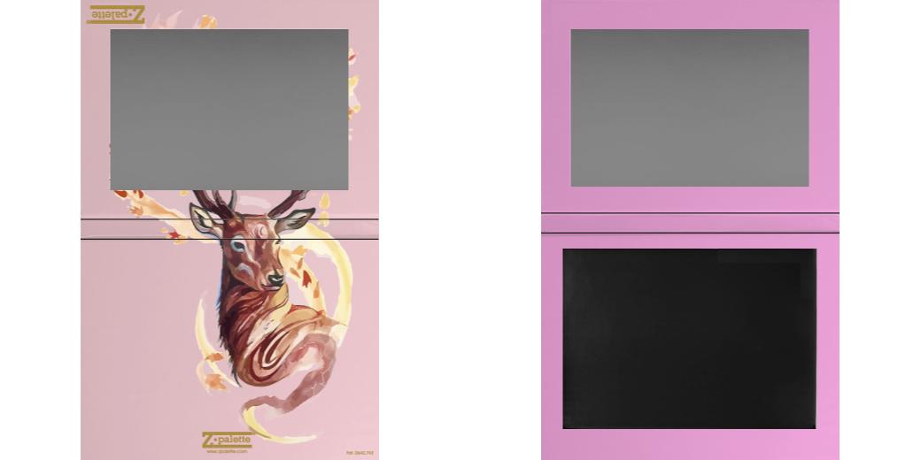 Custom Extra Large Z Palette - Magnetic Makeup Palette for Eyeshadows, Blush & Cosmetics - Perfect for Travel & Professional Makeup Artists