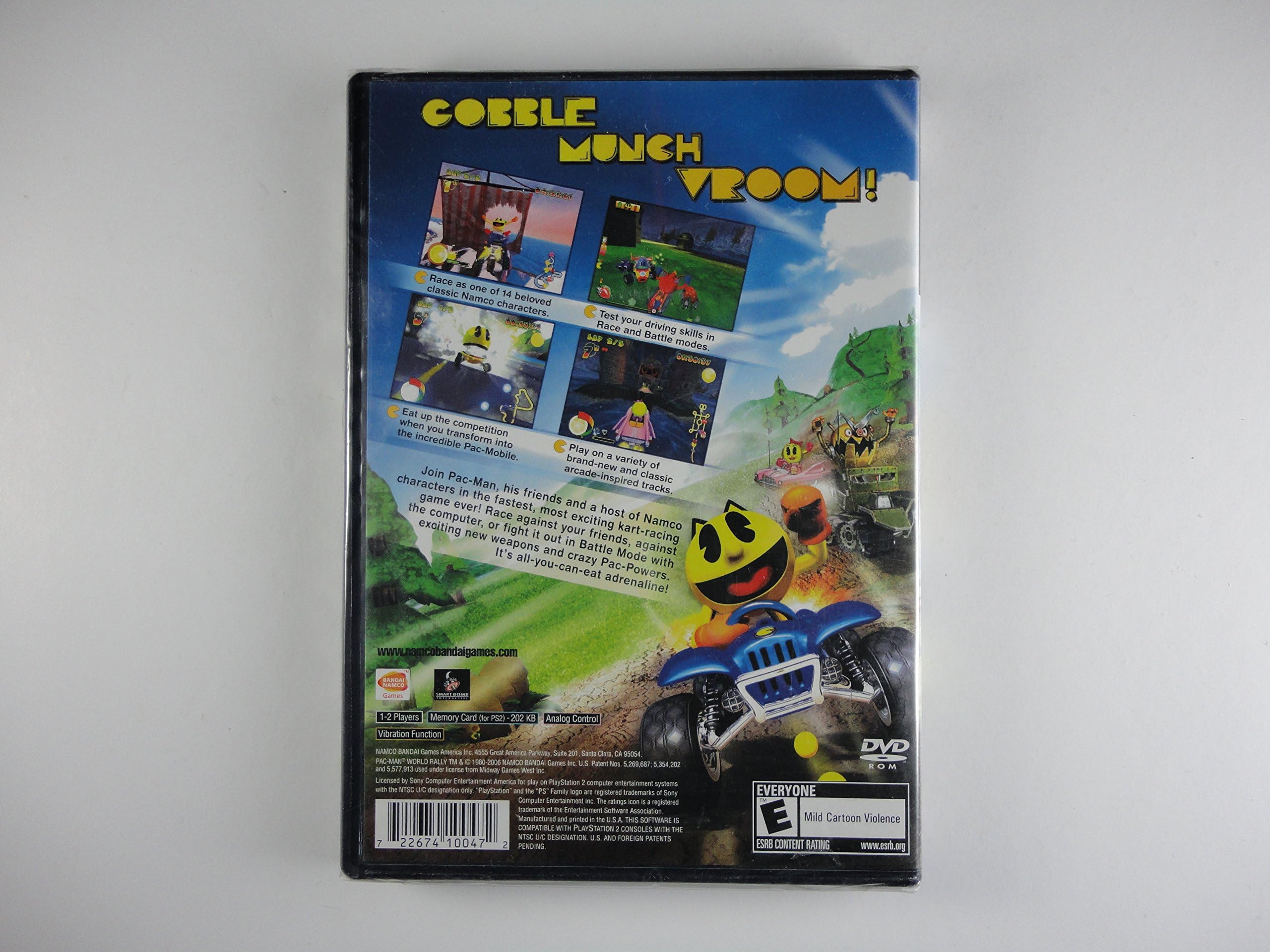 Pac-Man World Rally - PlayStation 2 Classic Racing Game - Fun Family & Retro Gaming Night