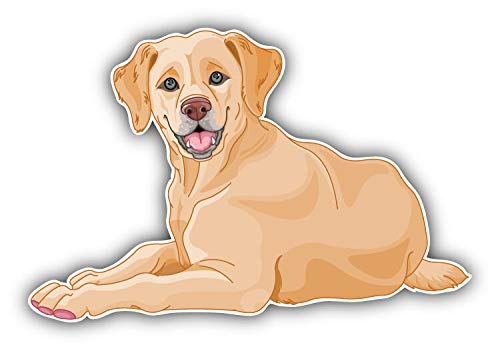 50 Pack Labrador Retriever Puppy Stickers for Scrapbooking, DIY Crafts, Bullet Journals - Perfect for Kids Art Projects, Photo Albums & Planner Decoration