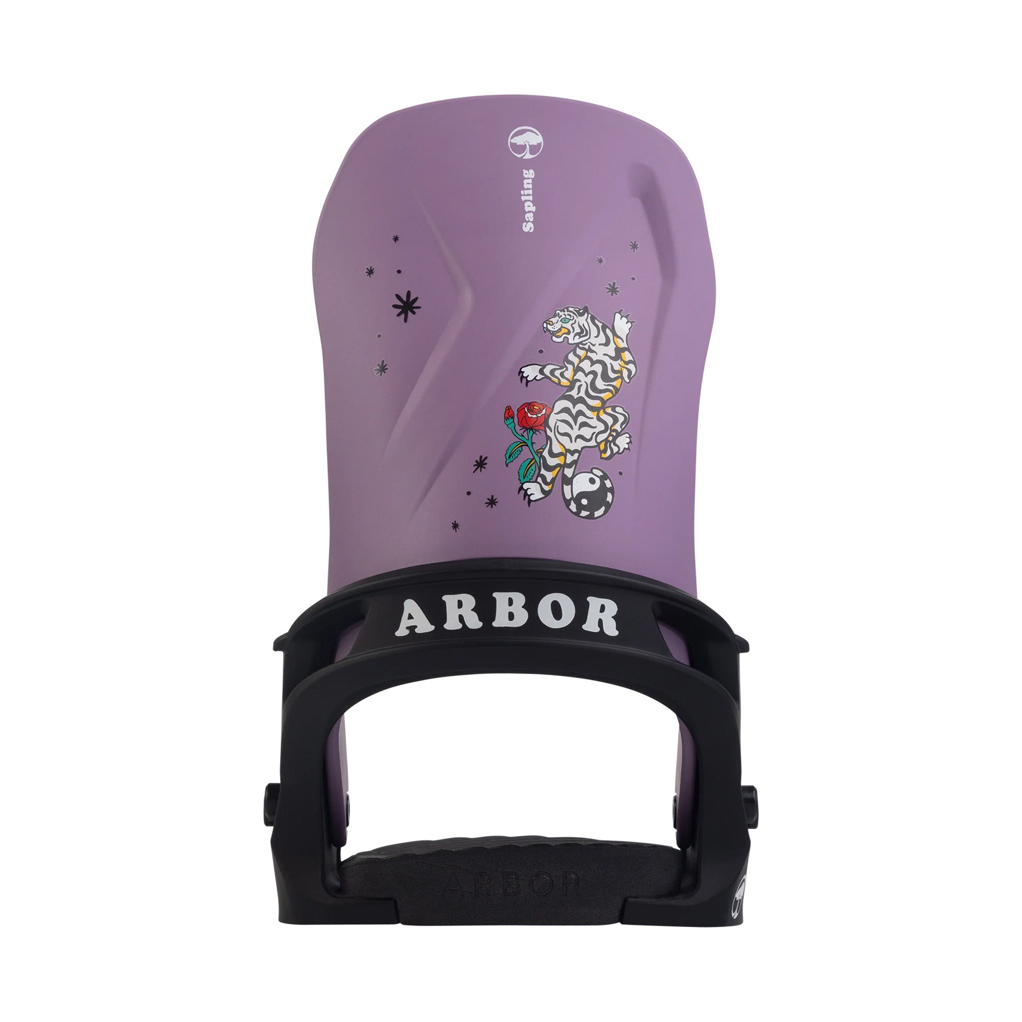 Arbor Junior's Sapling Snowboard Bindings 2025 - Adjustable & Lightweight for Kids & Youth - Perfect for Freestyle & All-Mountain Riding