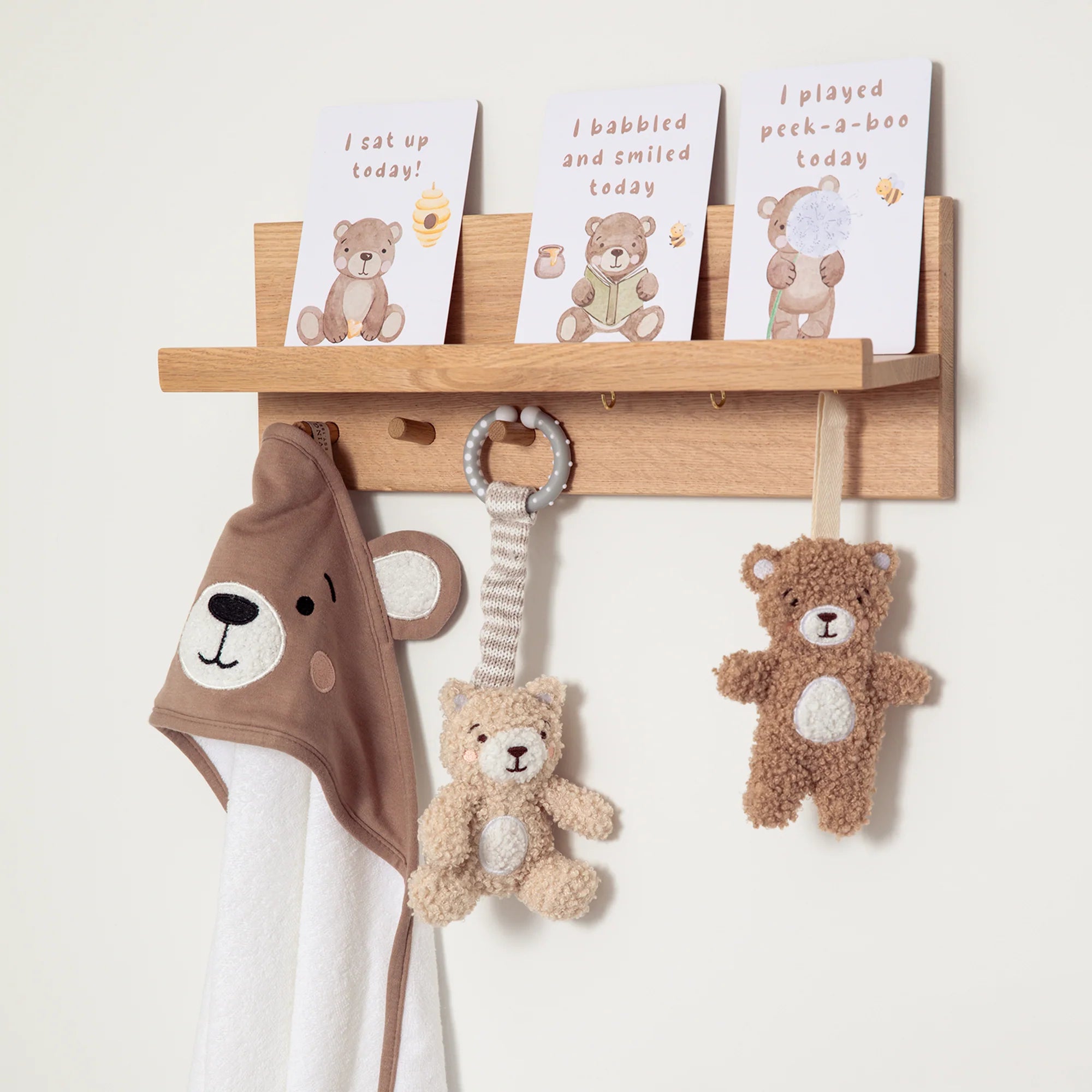 Soft Cotton Hooded Towel for Kids - Cuddly Bear Design | Cozy & Absorbent Baby Bath Towel for Newborns, Toddlers & Infants | Perfect for Bath Time, Swimming & After-Spa Wrap