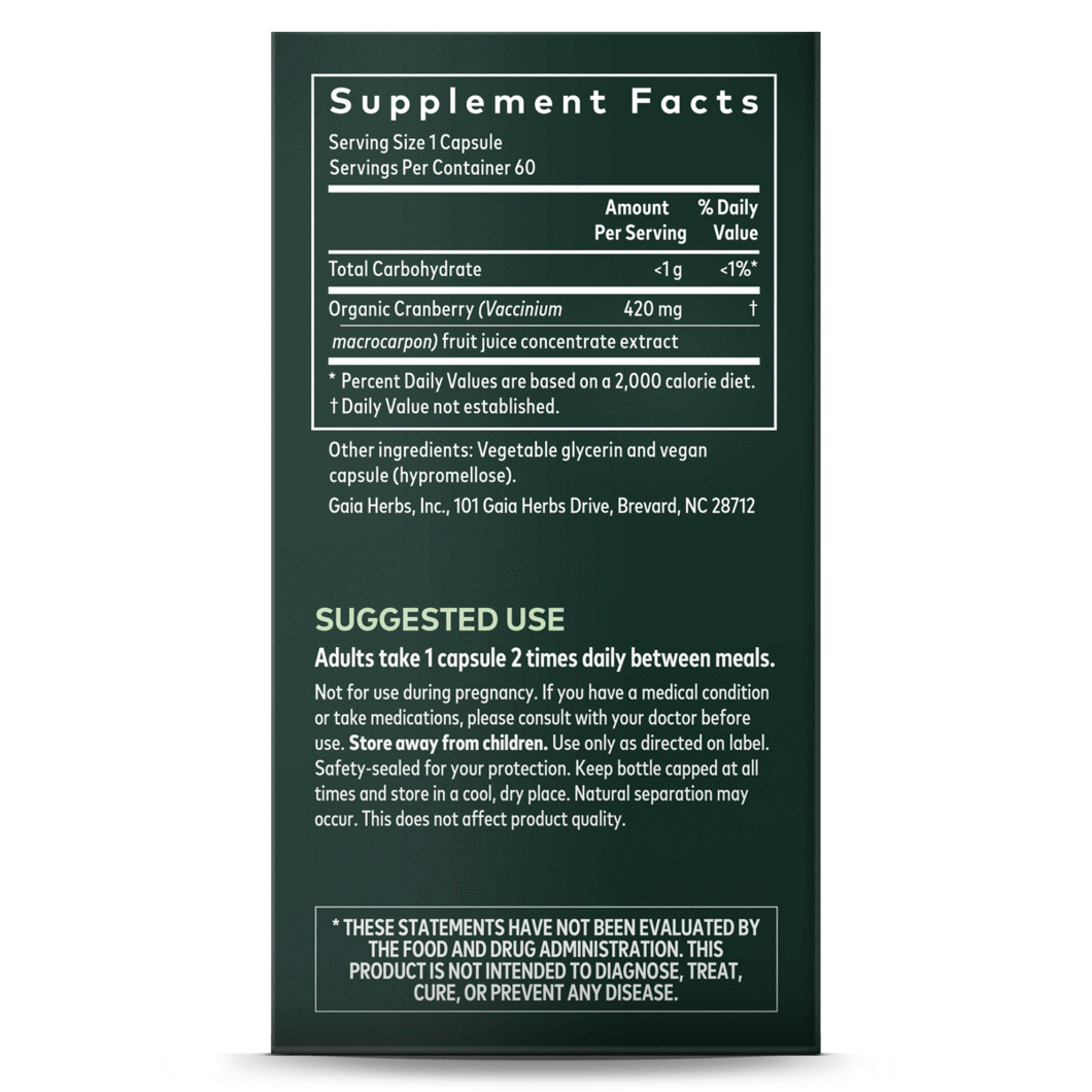 Premium Cranberry Concentrate Supplement - 100% Pure & Natural for Immune Support & Urinary Tract Health - Great for Smoothies, Juices & Wellness Drinks
