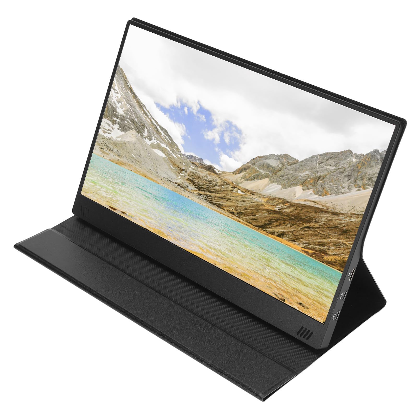 Monitor da Gioco Portatile 14 Pollici FHD 1080P, Secondo Schermo Esterno Sottile e Leggero con Modalità Visualizzazione Multiple, Spina Europea - Ideale per Lavoro, Studio e Gaming