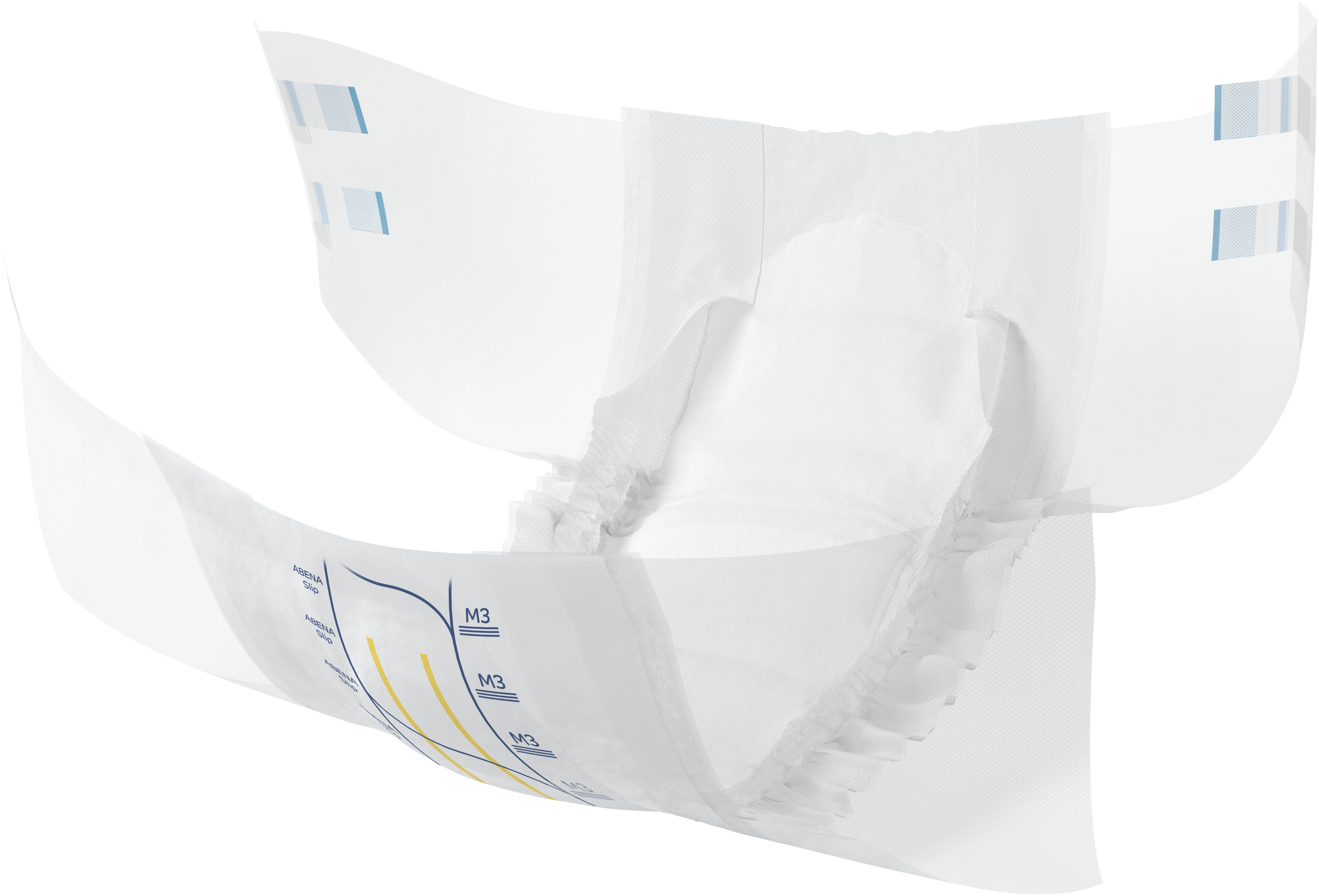 Abena Slip Premium Incontinence Briefs for Adults - Super Absorbent Diapers for Overnight Protection & Heavy Leakage - Ideal for Elderly Care, Post-Surgery & Bedridden Patients