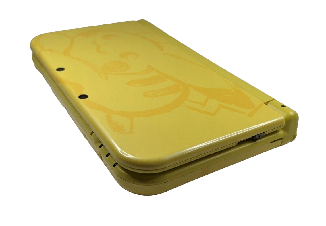 New Nintendo 3DS XL Pikachu Yellow Edition - Limited Edition Handheld Gaming Console for Pokemon Fans | Perfect for Travel, Commuting & Retro Gaming