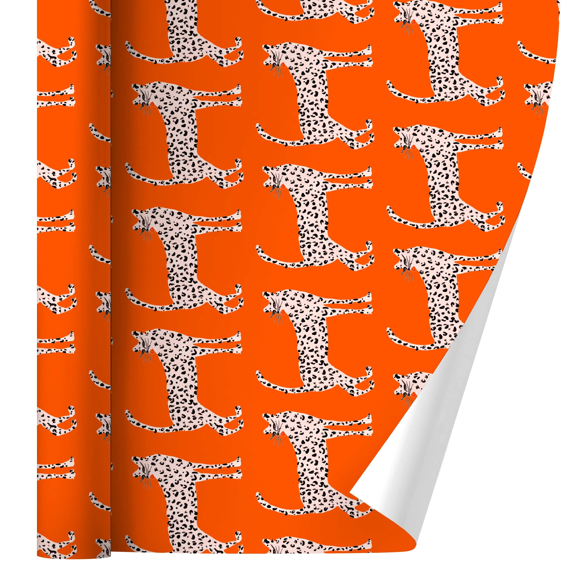 Cheeky Cheetahs Gift Wrap Paper Rolls - Fun Animal Print Wrapping Paper for Birthdays, Parties & Special Occasions | GRAPHICS & MORE Premium Wrapping Paper