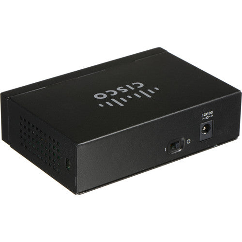 Cisco SF110D 5-Port Unmanaged Gigabit Ethernet Network Switch for Home Office & Small Business Networking