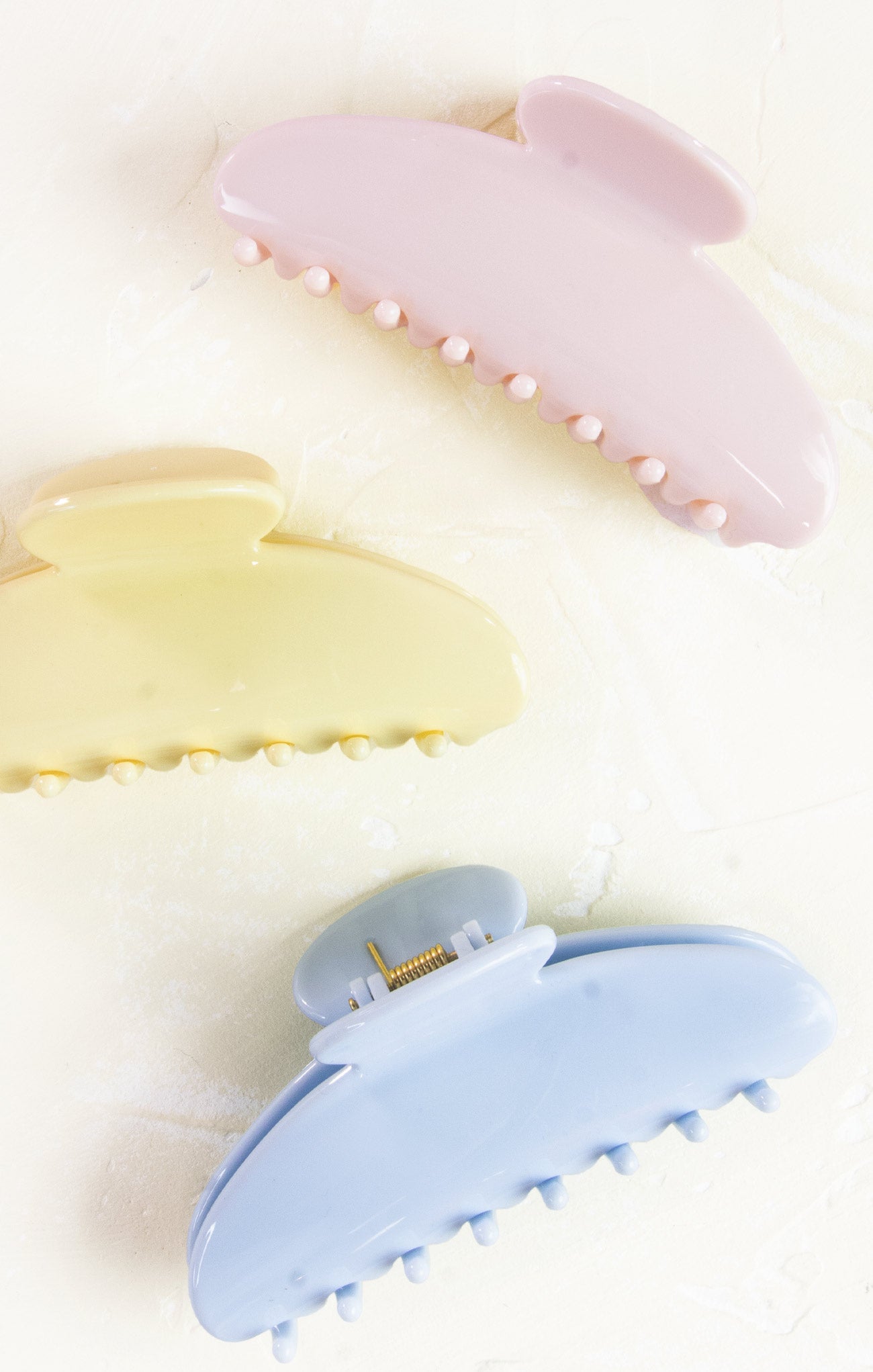 Pastel Jelly Hair Clips for Women - Soft Colorful Hair Accessories for Girls, Teens & Adults - Perfect for School, Work, Parties & Everyday Styling