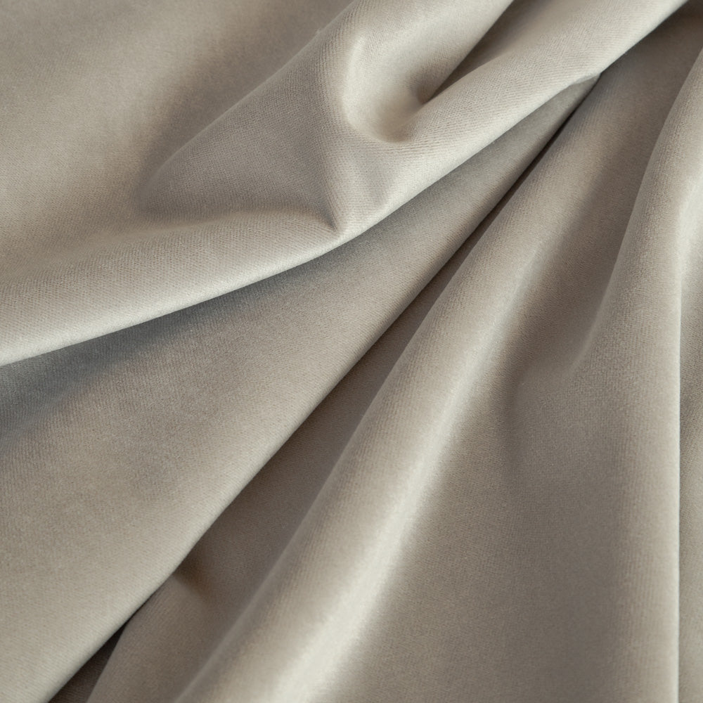 Premium Mason Velvet Fabric - Soft Mushroom Color Upholstery Material for Sofas, Chairs & Home Decor Projects