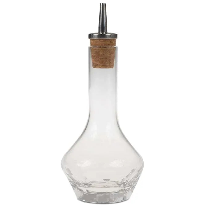 Premium Cocktail Kingdom Beveled Bitters Bottle with Cork Dasher - 3.4Oz Glass Dropper Bottle for Cocktails, Mocktails & Home Bar - Perfect for Mixologists & Bartenders