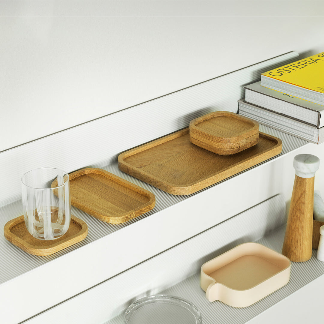 Astro Tray Set of 6 - Premium Serving Tray for Home, Office & Outdoor Entertaining - Perfect for Parties, Snacks & Decor