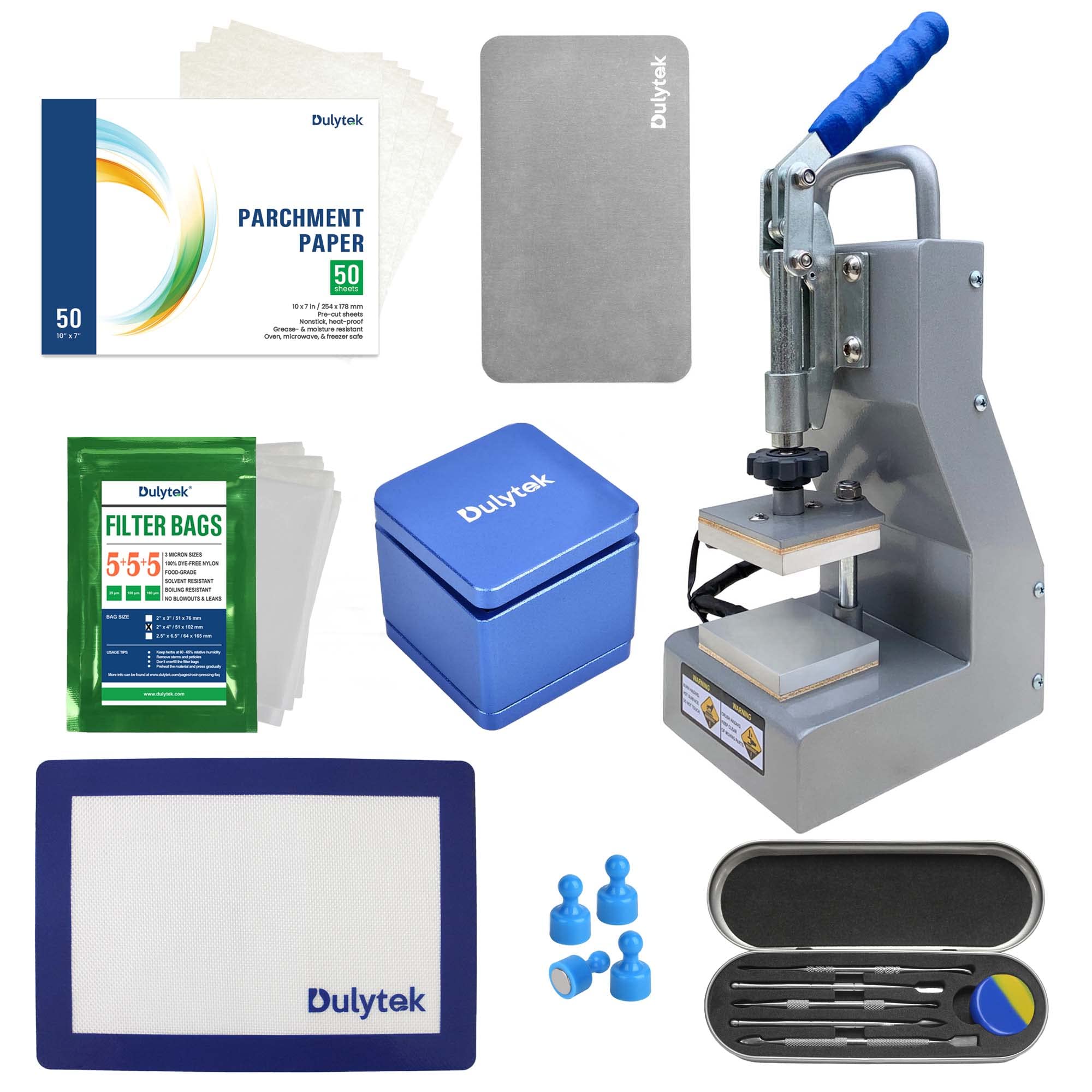 Dulytek DM800 Professional Heat Press Machine 1350 lbs Pressure with 2.5