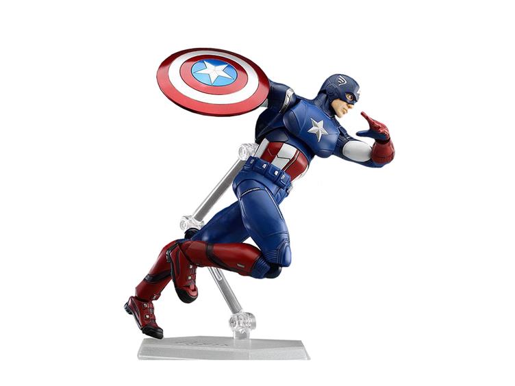 Figma #226 Captain America The Avengers Action Figure - Collectible Marvel Superhero Toy for Display & Play | Perfect for Fans, Collectors & Gift Giving