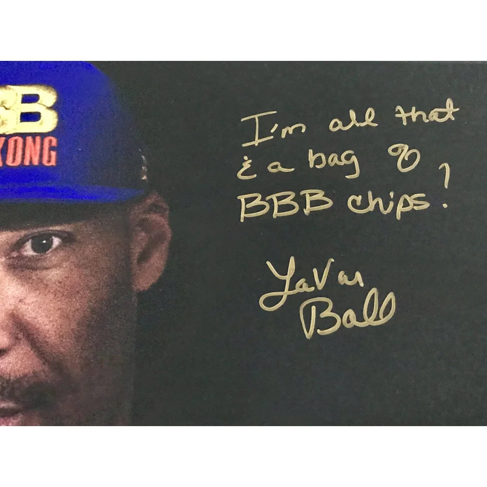 Lavar Ball Hand Signed 16x20 Photo with Inscription #D/65 COA Autograph - Authentic Collectible Basketball Memorabilia for Fans & Sports Enthusiasts