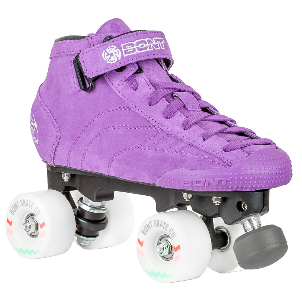 Bont Prostar Pastel Prodigy Quad Roller Skates for Women - Artistic & Outdoor Skating - Perfect for Park, Rink & Street Skating