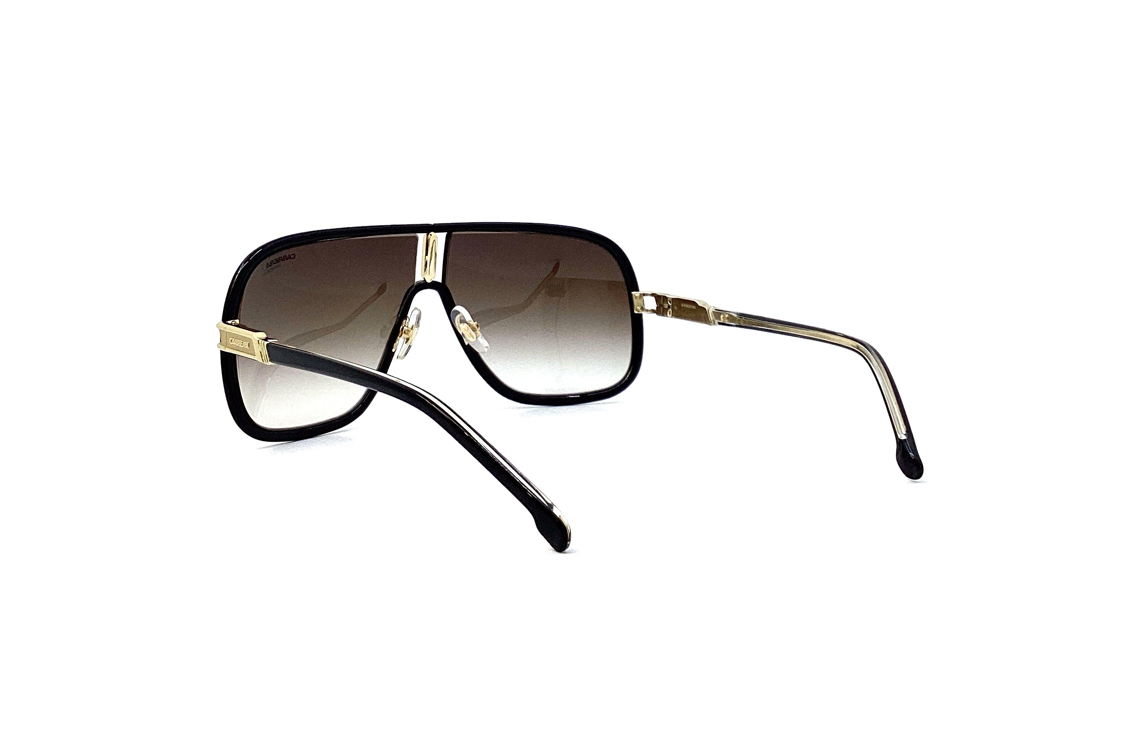 Carrera Flaglab 11 Sunglasses - Black Brown Polarized UV Protection - Perfect for Driving, Outdoor Sports & Beach Vacations