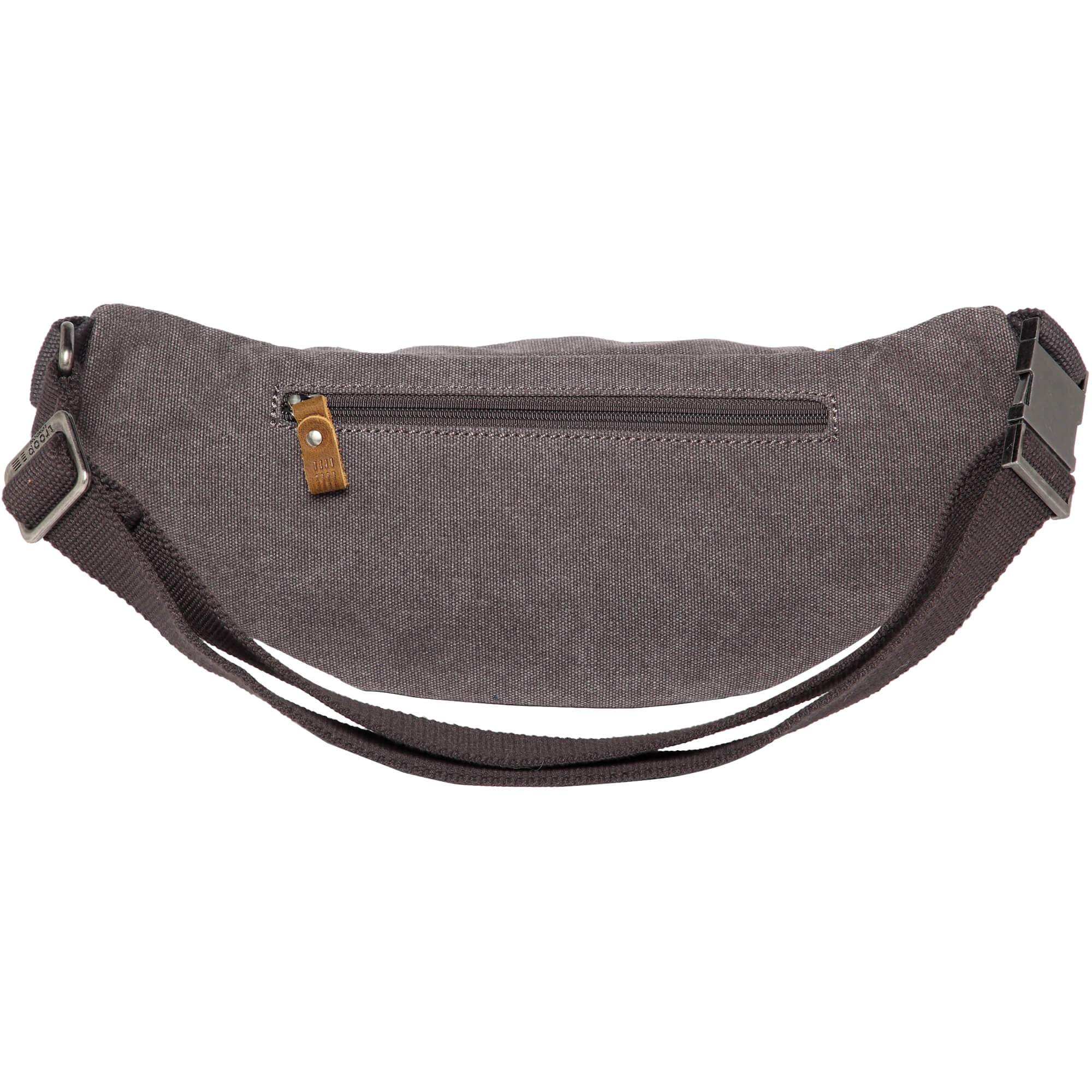 Troop London Classic Canvas Waist Bag - Stylish & Durable Crossbody Fanny Pack for Men & Women - Perfect for Travel, Hiking, and Everyday Use