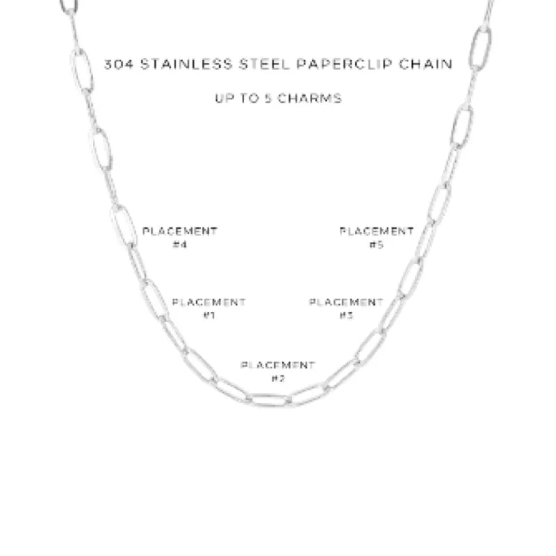 Charm Necklace with Assorted Charms - Elegant Layering Jewelry for Women - Perfect for Everyday Wear, Gifts & Special Occasions