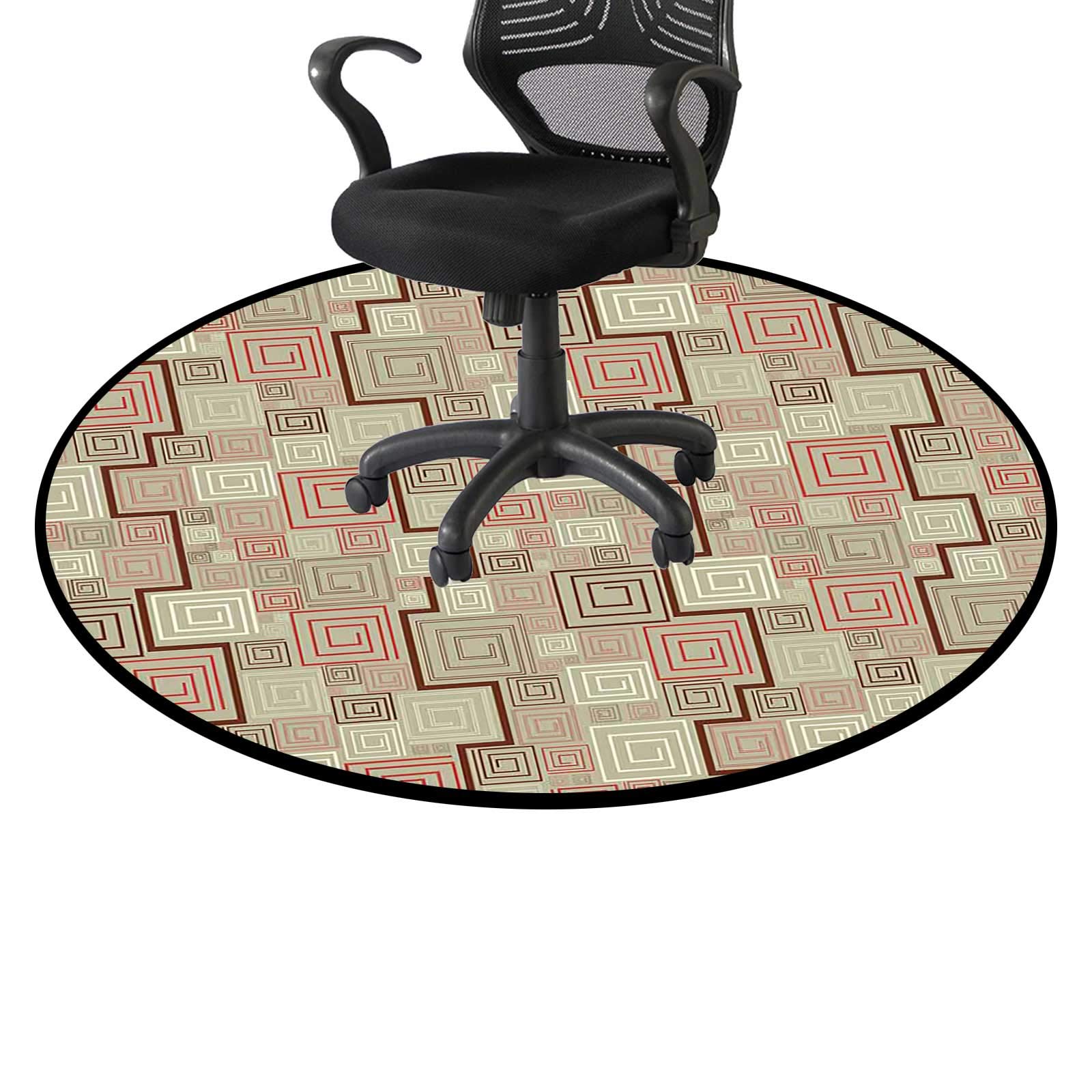 Modern Spiral Coffee Table Rug - 39.3