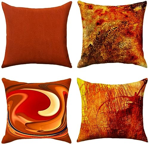 Orange and Black