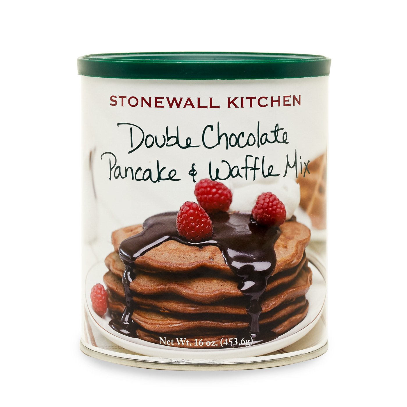 Stonewall Kitchen Double Chocolate Pancake & Waffle Mix with Strawberry Jam 2-Pack - Gourmet Breakfast Bundle for Pancakes, Waffles & Toast - Perfect for Family Brunches & Holiday Gifting