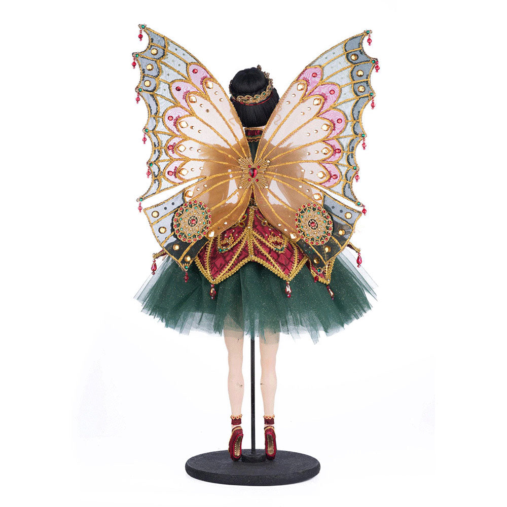 Belle Noelle Standing Fairy Ballerina Doll - Handcrafted Collectible Figurine by Katherine's Collection | Perfect for Christmas Decor, Gift Giving & Ballet Themed Displays