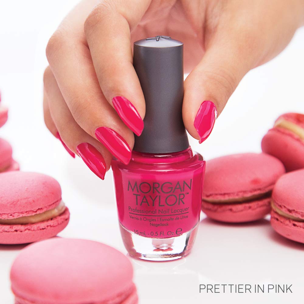 Morgan Taylor Long Lasting Nail Polish - 0.5 oz Professional Nail Lacquer for Salon Quality Manicures at Home | Perfect for Parties, Weddings & Everyday Wear