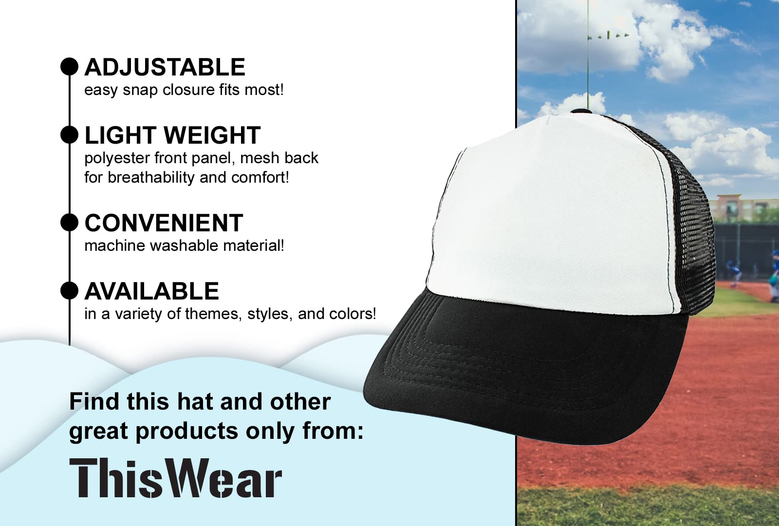 Firefighter First in Last Out Trucker Hat - Adjustable Snapback Cap for Firefighters, EMTs & First Responders - Perfect for Work, Training & Outdoor Activities