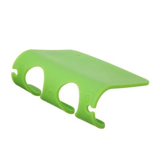 Boomray CC 758 Adhesive Cable Organizer - Multifunctional Desktop Cable Management Clip (Green) - Perfect for Home Office, Computer Desk & TV Wire Organization
