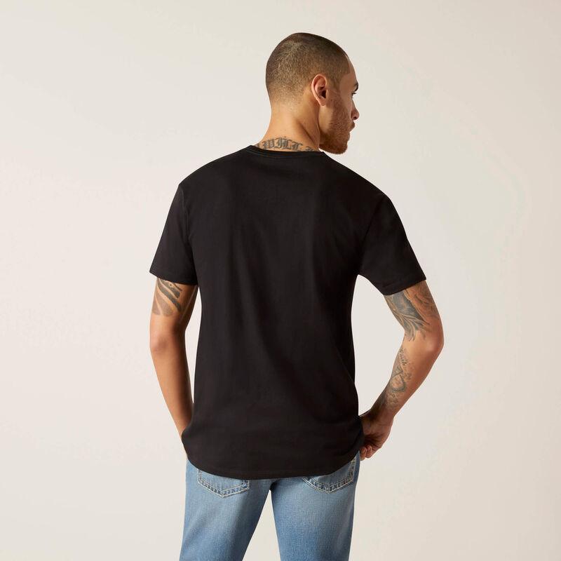 Ariat Viva Mexico T-Shirt for Men & Women - Comfortable Cotton Black Tee - Perfect for Casual Wear, Parties & Mexican-Themed Events