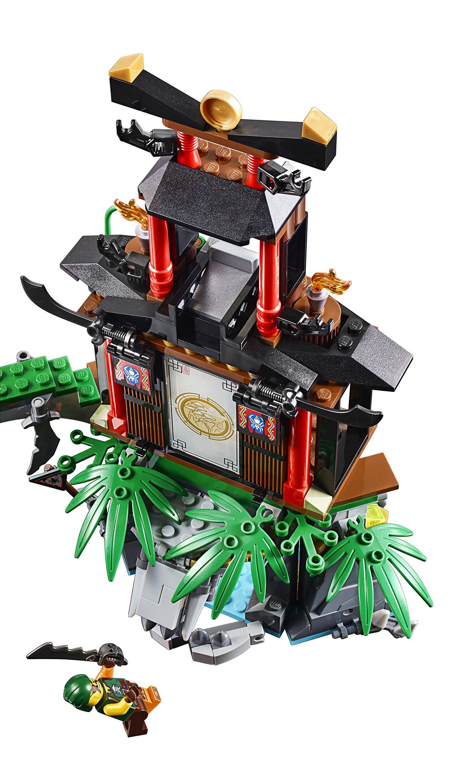 LEGO Ninjago Tiger Widow Island 70604 Building Kit (450 Pieces) - Creative Construction Toy for Kids, Perfect for Birthday Gifts & Ninja-Themed Playtime