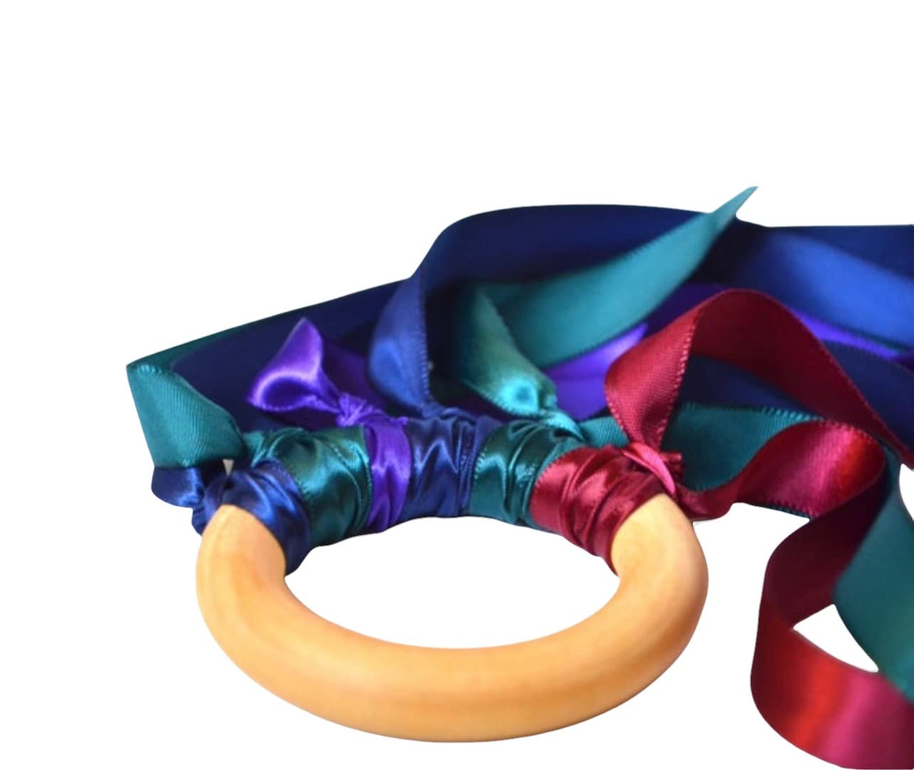 Colorful Hand Kite Ribbon Runner - 3 Pack Outdoor Play Toy for Kids, Adults - Perfect for Beach, Park, Backyard Fun & Stress Relief Activities
