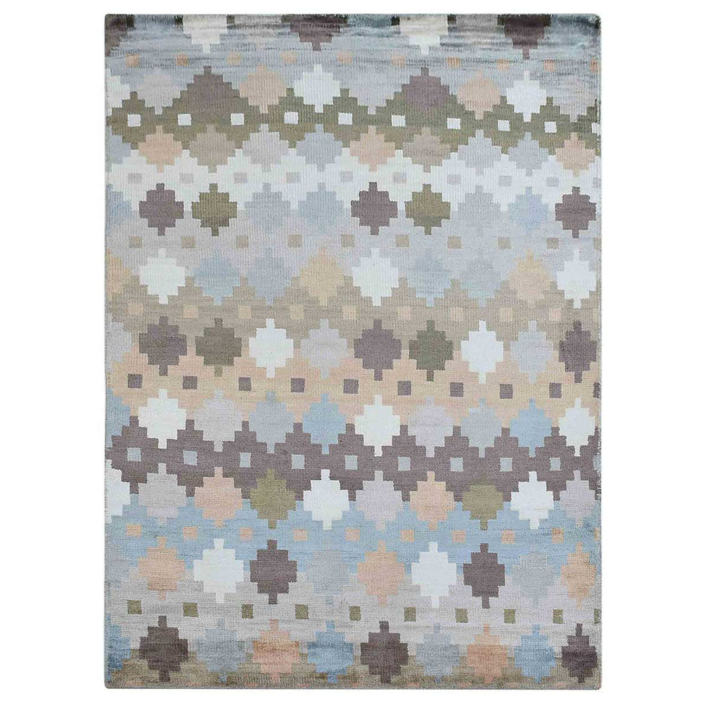 Handmade Dreams Eastern Hand Knotted Rug - Premium Wool Area Rug for Living Room, Bedroom & Dining Room - Traditional Oriental Design Home Decor