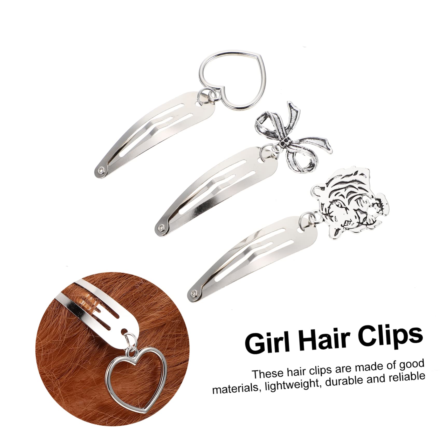 FRCOLOR 15pcs Cute Hair Clips Set for Women - Fashionable Barrettes & Exquisite Hair Accessories for Daily Styling, Parties & Weddings