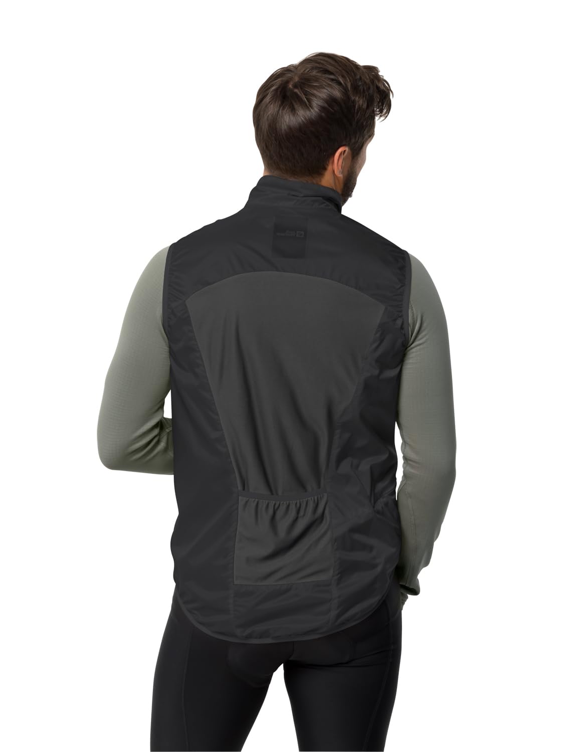 Jack Wolfskin Men's Morobbia Wind Vest - Lightweight for Hiking & Running