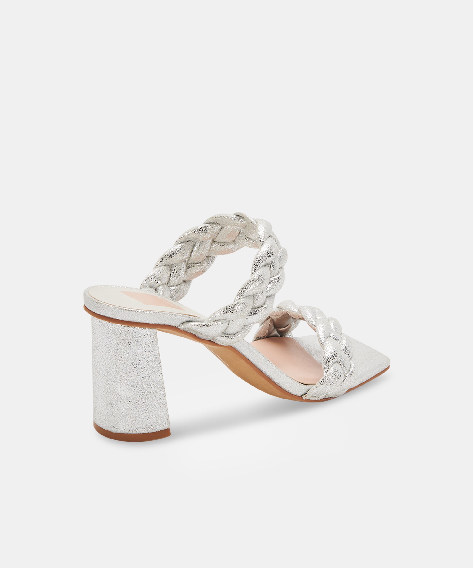 PAILY Women's Silver Metallic Heels - Stella Suede Pumps for Party, Wedding & Evening Wear - Stylish High Heel Shoes for Women
