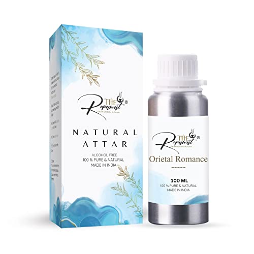 RUPAWAT Oriental Romance Attar Perfume for Men & Women - Alcohol-Free, Long-Lasting Roll-On Fragrance (100ml) | Pure Natural Scent for Date Night, Weddings & Special Occasions