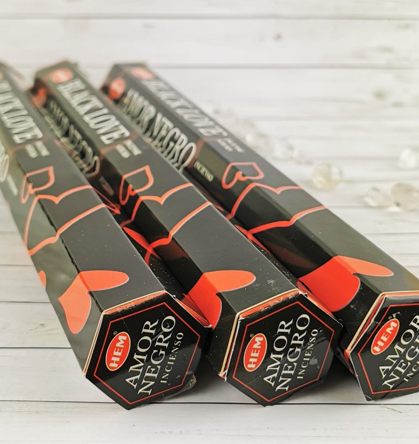 Premium Black Love Incense Sticks - Handcrafted Aromatic Sticks for Meditation, Relaxation & Spiritual Cleansing - Perfect for Yoga, Home Fragrance & Gift Giving