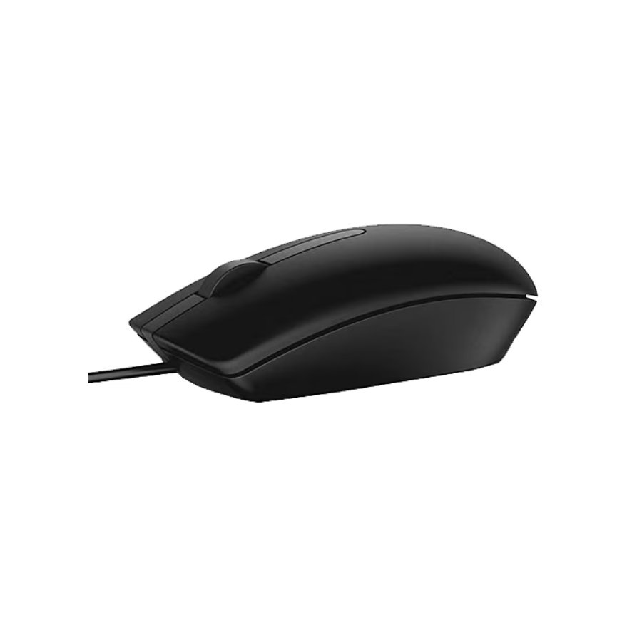 Dell MS116 Wired USB Optical Mouse - High Precision, Plug & Play for Laptop, Desktop, PC - Perfect for Office, Gaming & Home Use