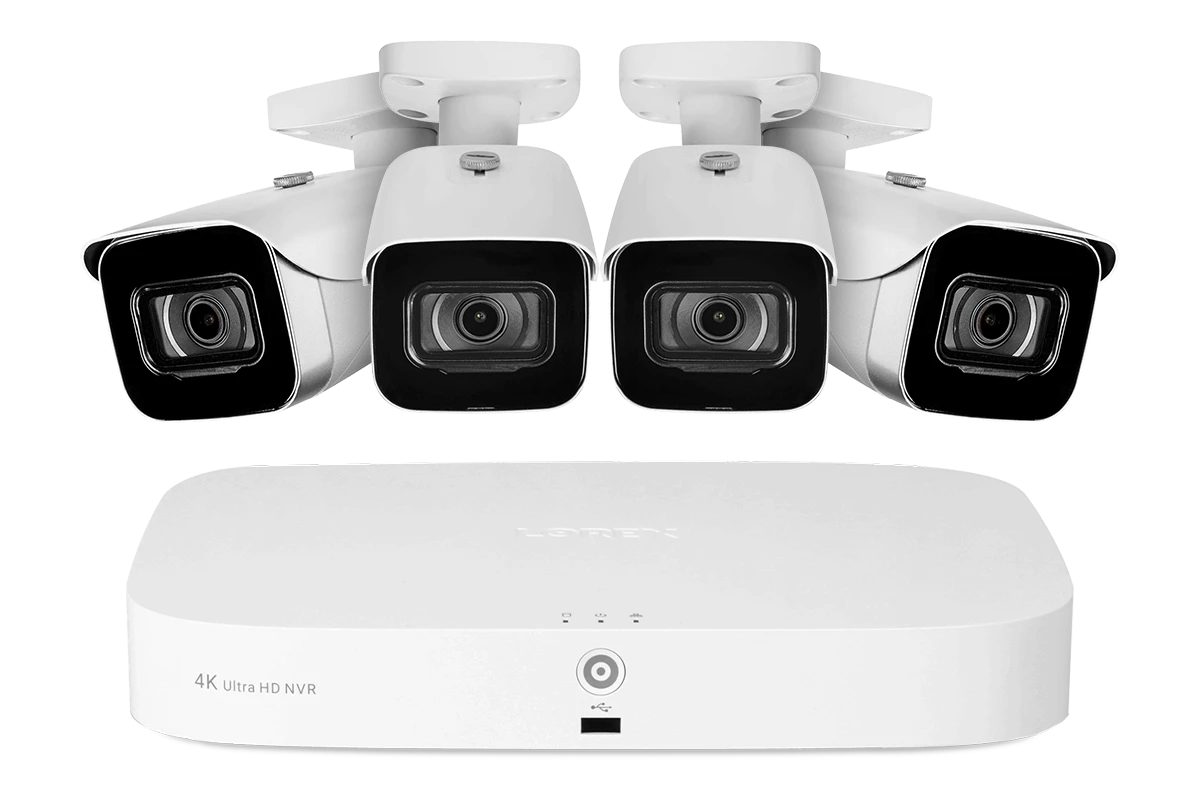Lorex 4K 16 Channel Security Camera System (8 Wired + 8 Wireless) with 2TB NVR & 4 Bullet Cameras - Home & Business Surveillance Solution