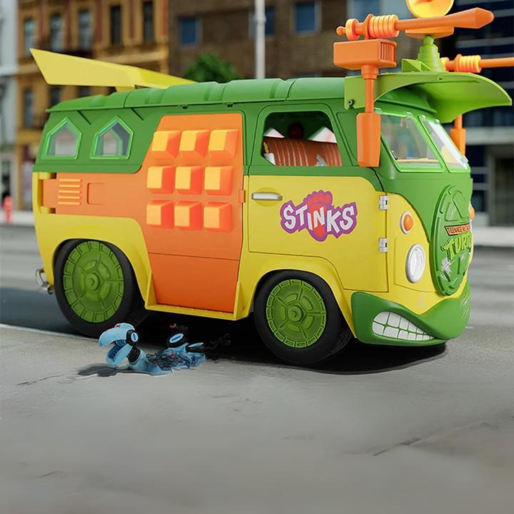 Teenage Mutant Ninja Turtles ULTIMATES! Party Wagon - TMNT Collectible Vehicle Toy for Kids & Adults - Perfect for Play, Display & Comic Conventions