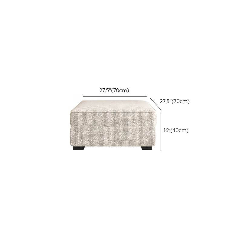 L-Shaped & Straight Sofa Chaise Couch with Concealed Support & Pine Wood Frame - Perfect for Living Room, Lounge, and Home Theater Seating