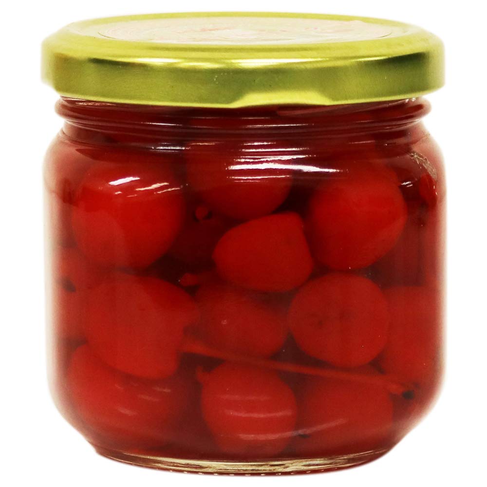Premium Polar Maraschino Cherries 7 oz (12 Pack) - Red Cocktail Cherries with Stems for Desserts, Drinks & Baking - Perfect for Cocktails, Ice Cream Toppings & Cake Decorations