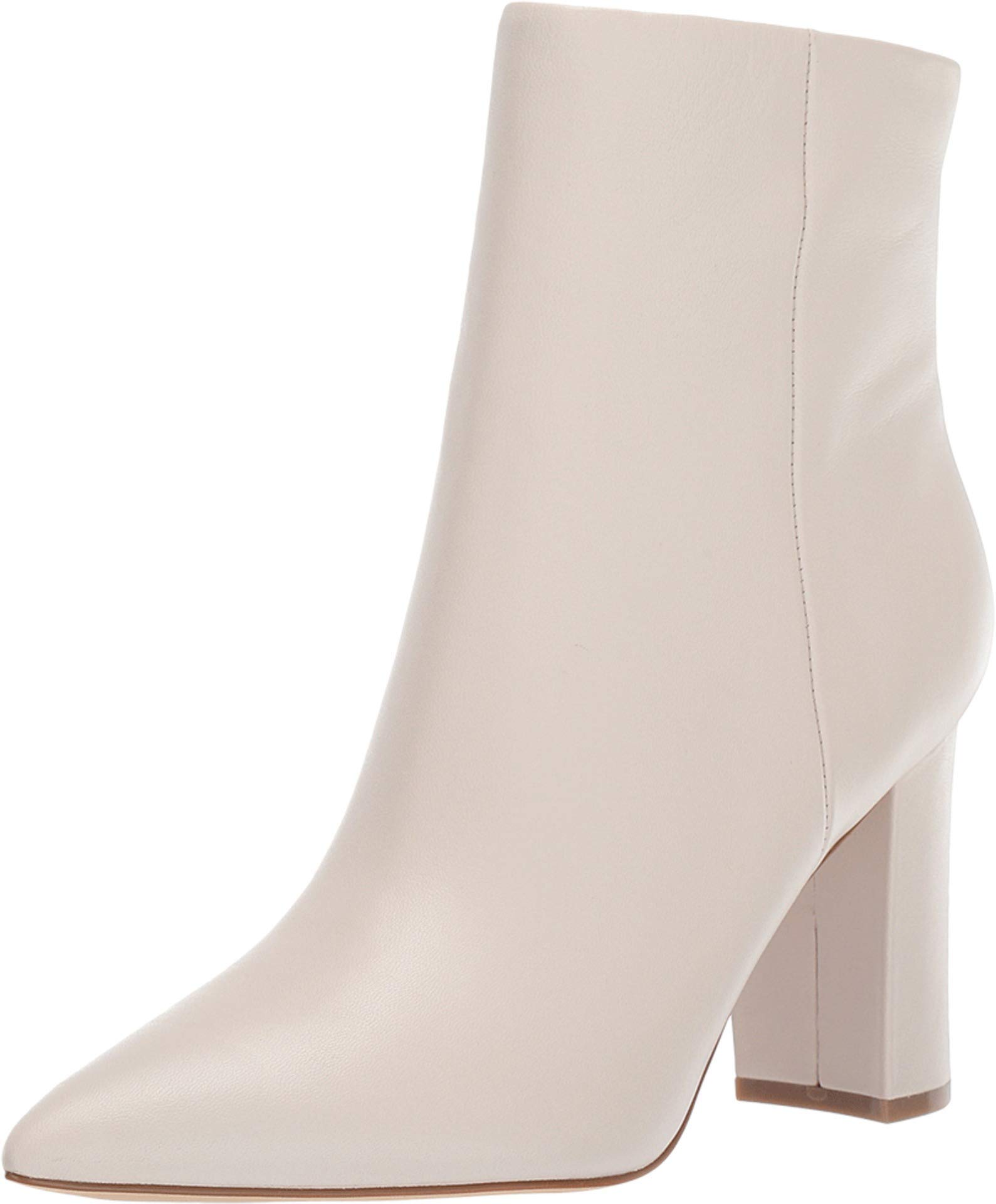 Women's Ulani Ankle Boots - Stylish Leather Mid Calf Booties for Fall & Winter | Comfortable Chunky Heel Shoes for Casual Outfits, Office Wear & Date Nights