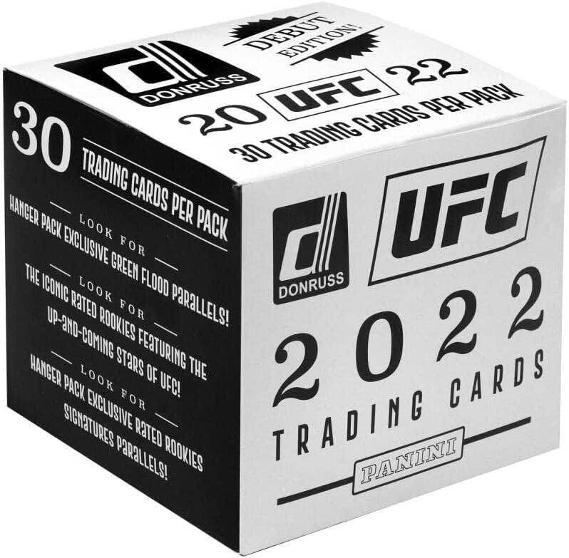 2022 Panini Donruss UFC Jumbo Value Pack Box - 16 Packs, 30 Cards Per Pack - UFC Trading Cards Collection for Collectors & Fans - Perfect for Gifts, Tournaments & Memorabilia Display